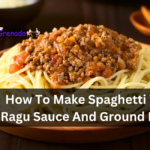 How To Make Spaghetti With Ragu Sauce And Ground Beef?